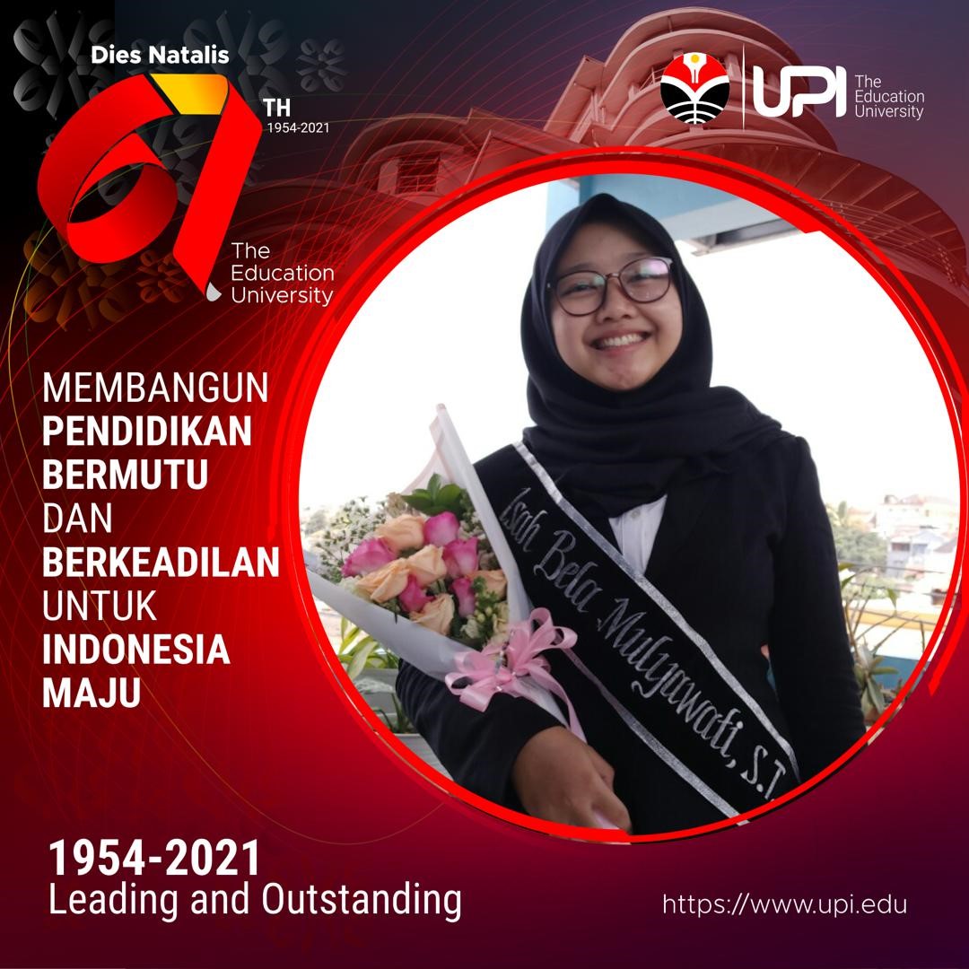 Mahasiswa Magang Bersertifikat BUMN, Isah Bela Mulyawati jadi Wisudawan Terbaik Prodi Teknik Sipil 