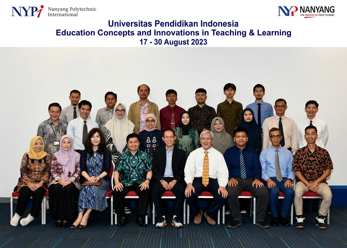 Dosen FPTK Mengikuti Pelatihan Executive Programme On Education Concepts And Innovations In Teaching And Learning Yang Di Selenggarakan Di Nanyang Polytechnic Internasional Di Singapura
