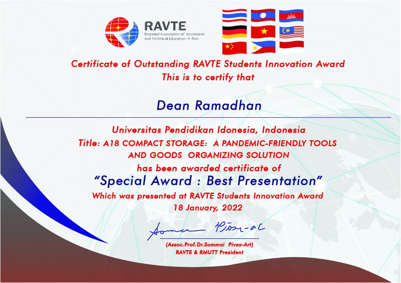 Dean Ramadhan Wisudawan Terbaik Tingkat Program Studi Arsitektur UPI Bercita-cita menjadi Arsitek 