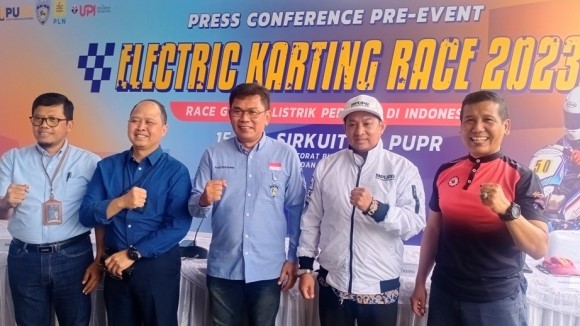 Pertama di Indonesia. Electric Karting Race 2023 Siap Digelar di Sirkuit EV PUPR Bandung 15-17 Desember
