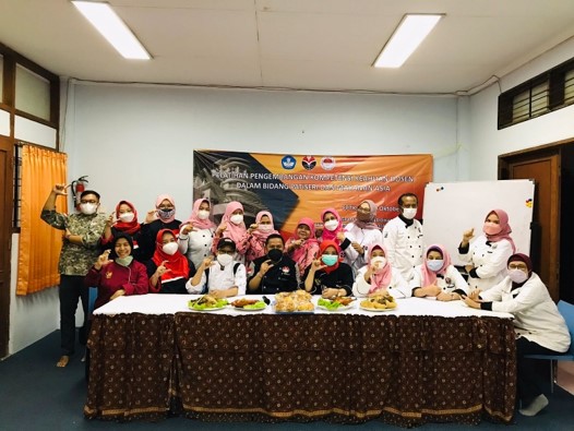 Culinary Arts Education Program of Study Conducted Training with ICA BPD West Java